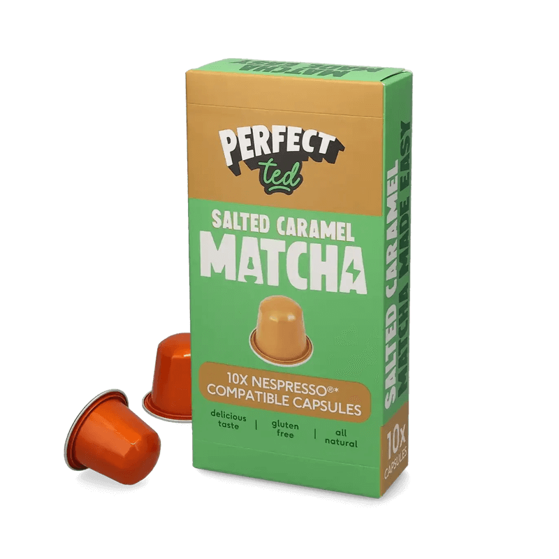 Salted Caramel Matcha Perfect Ted