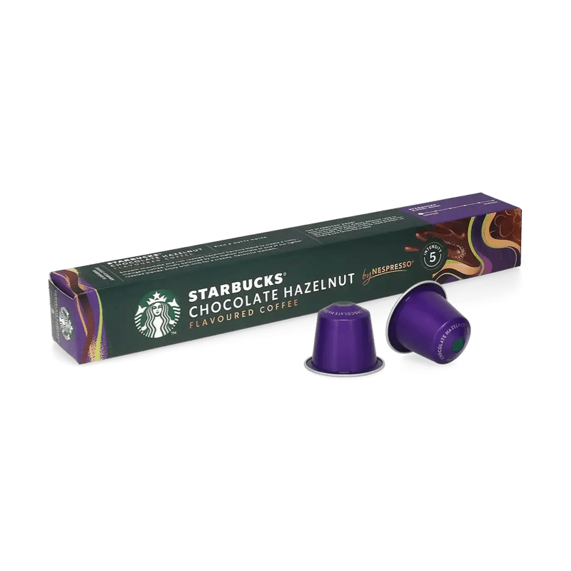 Capsules Nespresso chocolat noisette Starbucks
