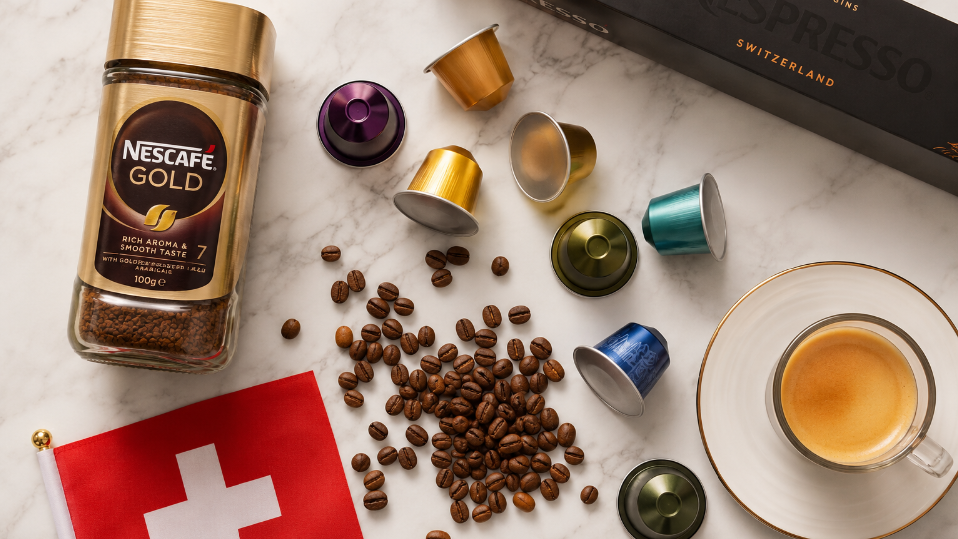 I brand di caffè più amati in Svizzera: Nespresso, Nescafé e capsule
